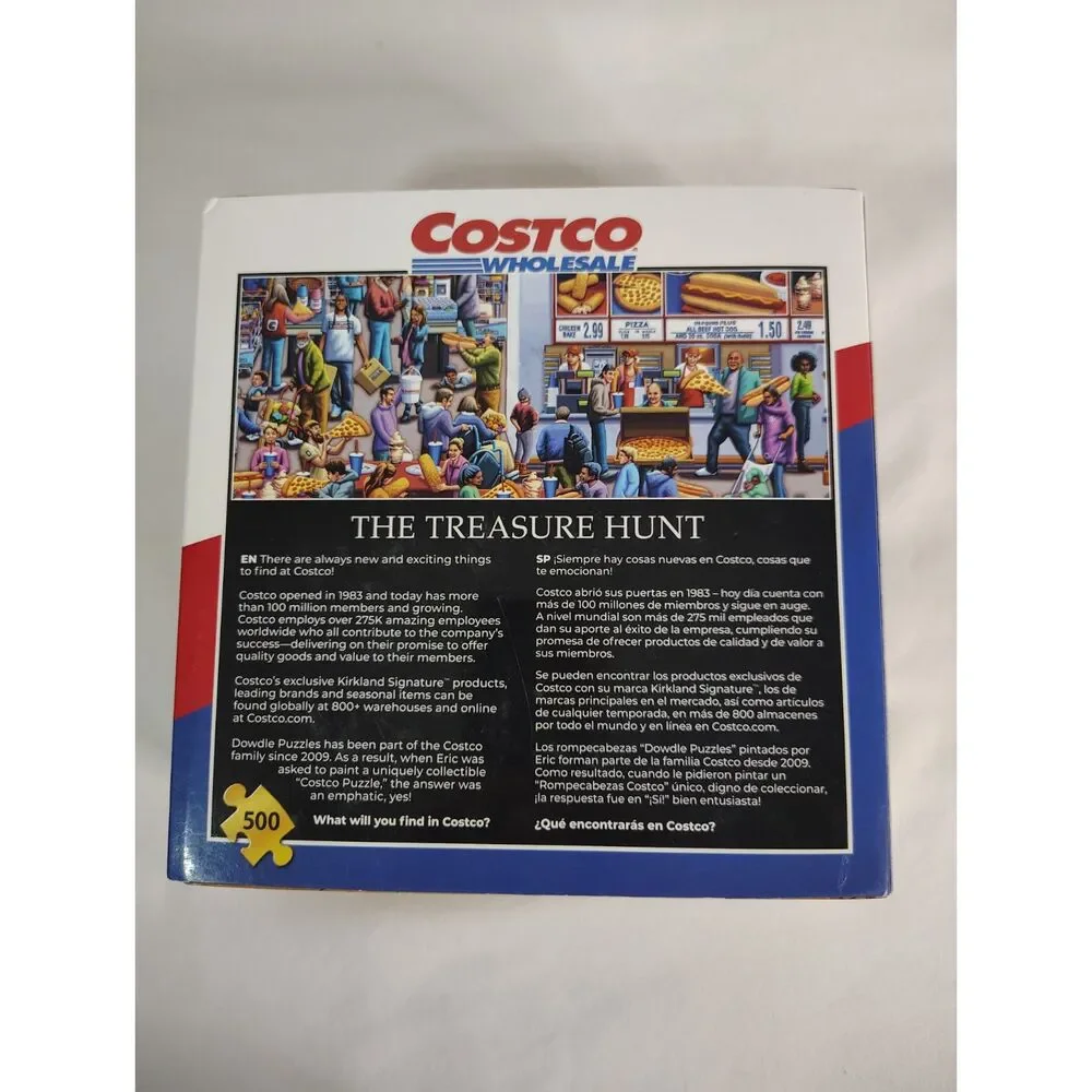 NEW Costco Wholesale DOWDLE 500 Piece Puzzle Sealed USA Made Warehouse Scene